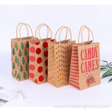 Brown Kraft Paper Bags with Coffee base